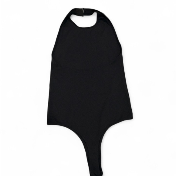 Vince Halter Bodysuit Black Size M #00215 - Picture 5 of 13